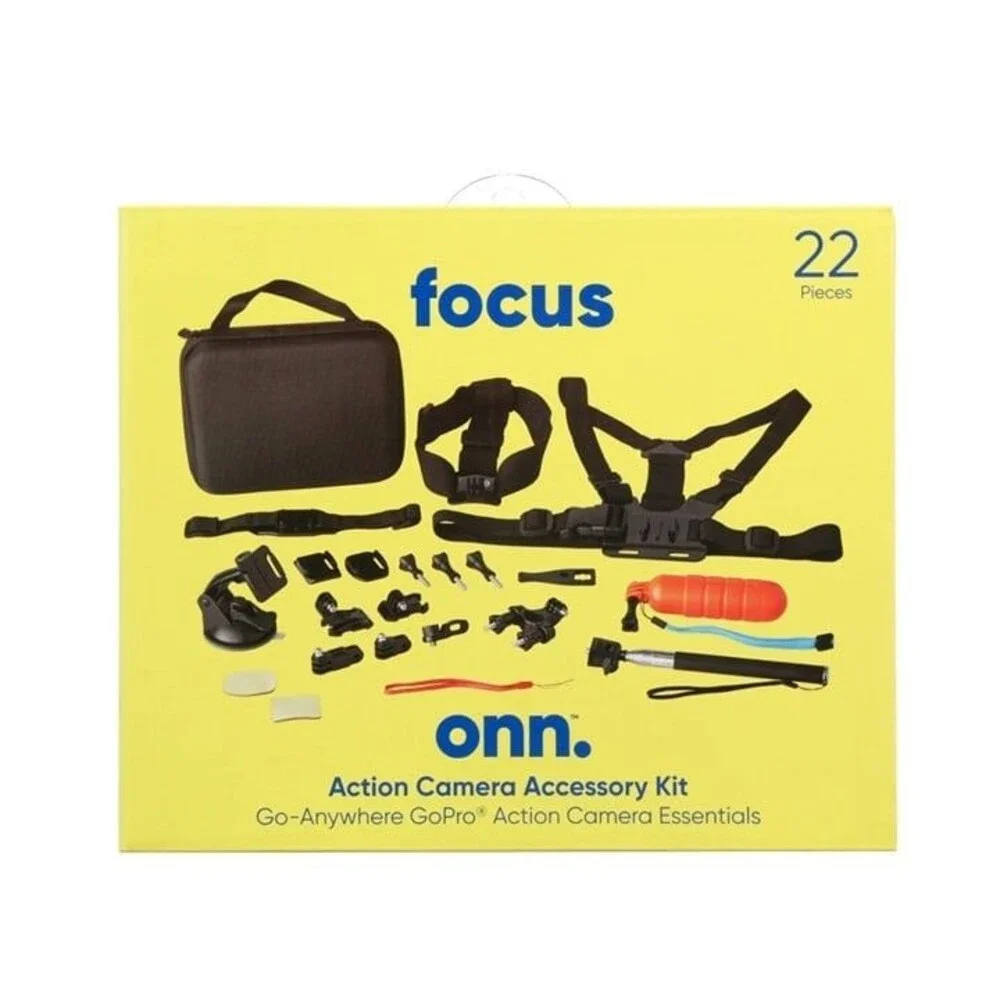 GoPro and Action Camera protection influencer adventure Accessory Kit 22 Pieces